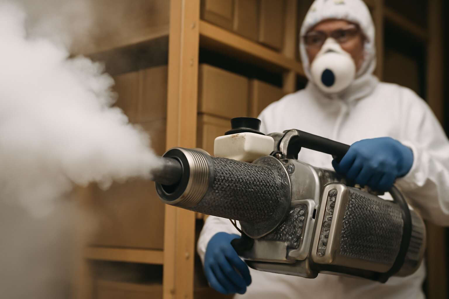 fumigation machine how to use