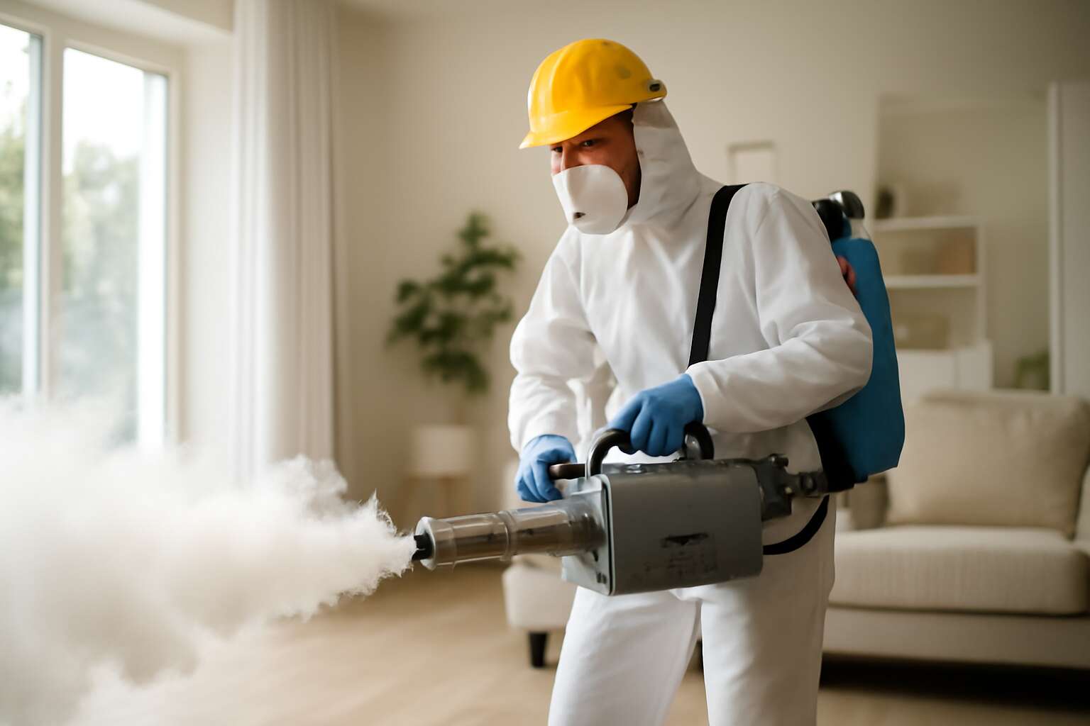 with fumigation treatment