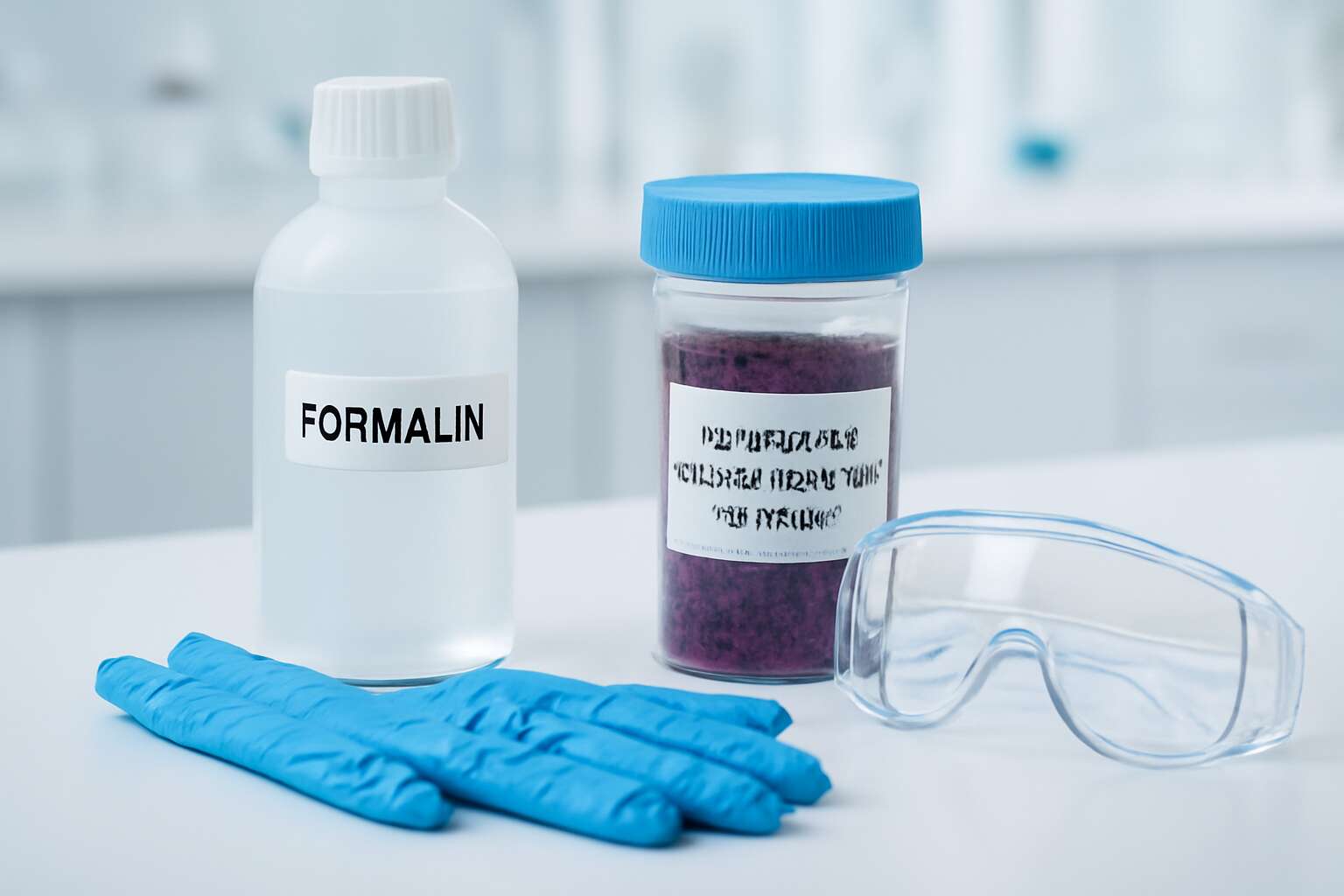 how to fumigation with formalin and potassium permanganate